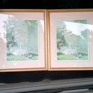 Vernon Ward offset of Family in the Park